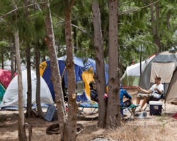 Camping at TSC