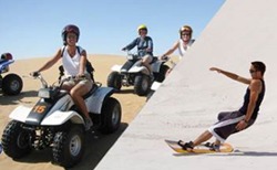 Sand Boarding and Quad Bike Experience